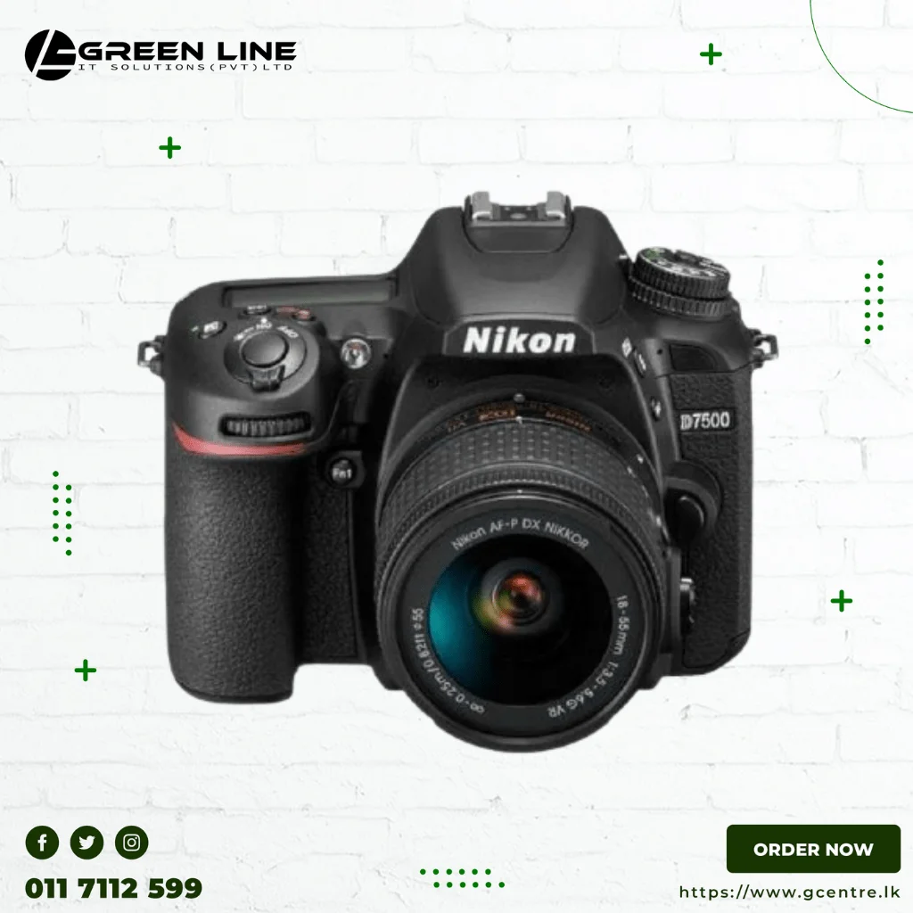 Nikon D7500 DSLR Camera with 18-55mm price in sri lanka