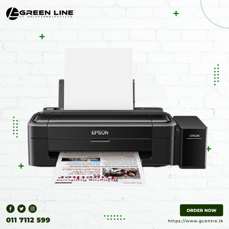 Epson EcoTank L130 Single Function Ink Tank Printer price in sri lanka