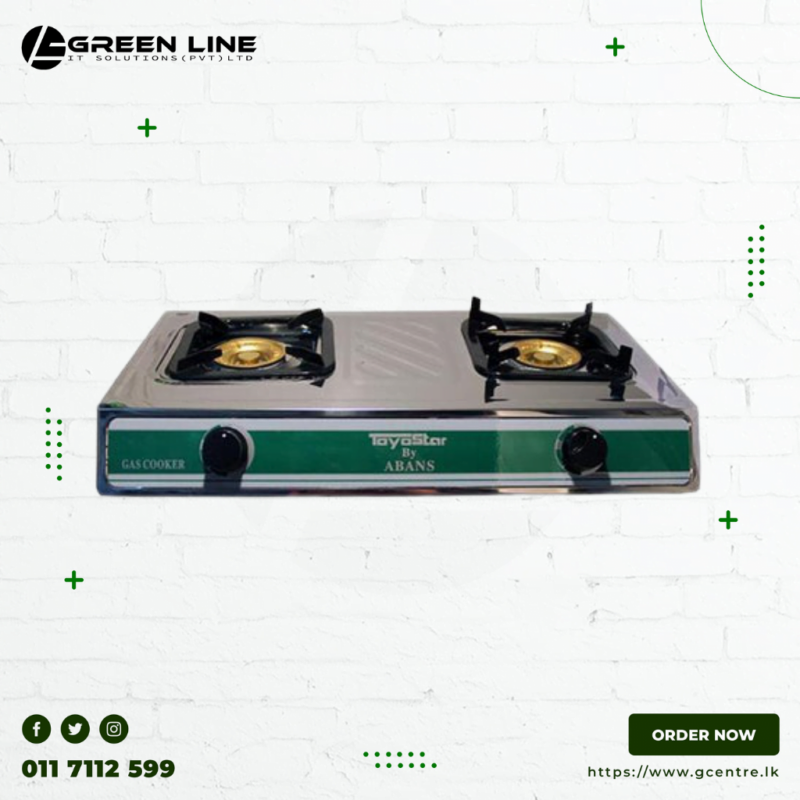 TOYOSTAR 2 BURNER GAS COOKER price in sri lanka