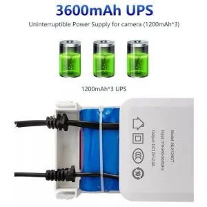 12V 2A Mini UPS Battery Backup