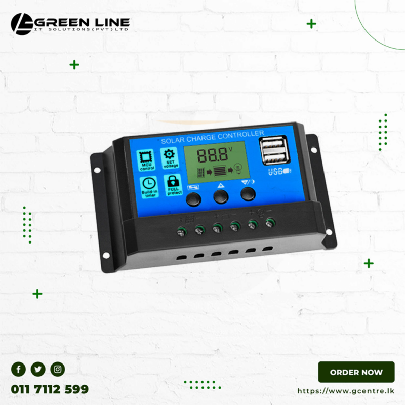 30A Solar Charge Controller 12V/24V