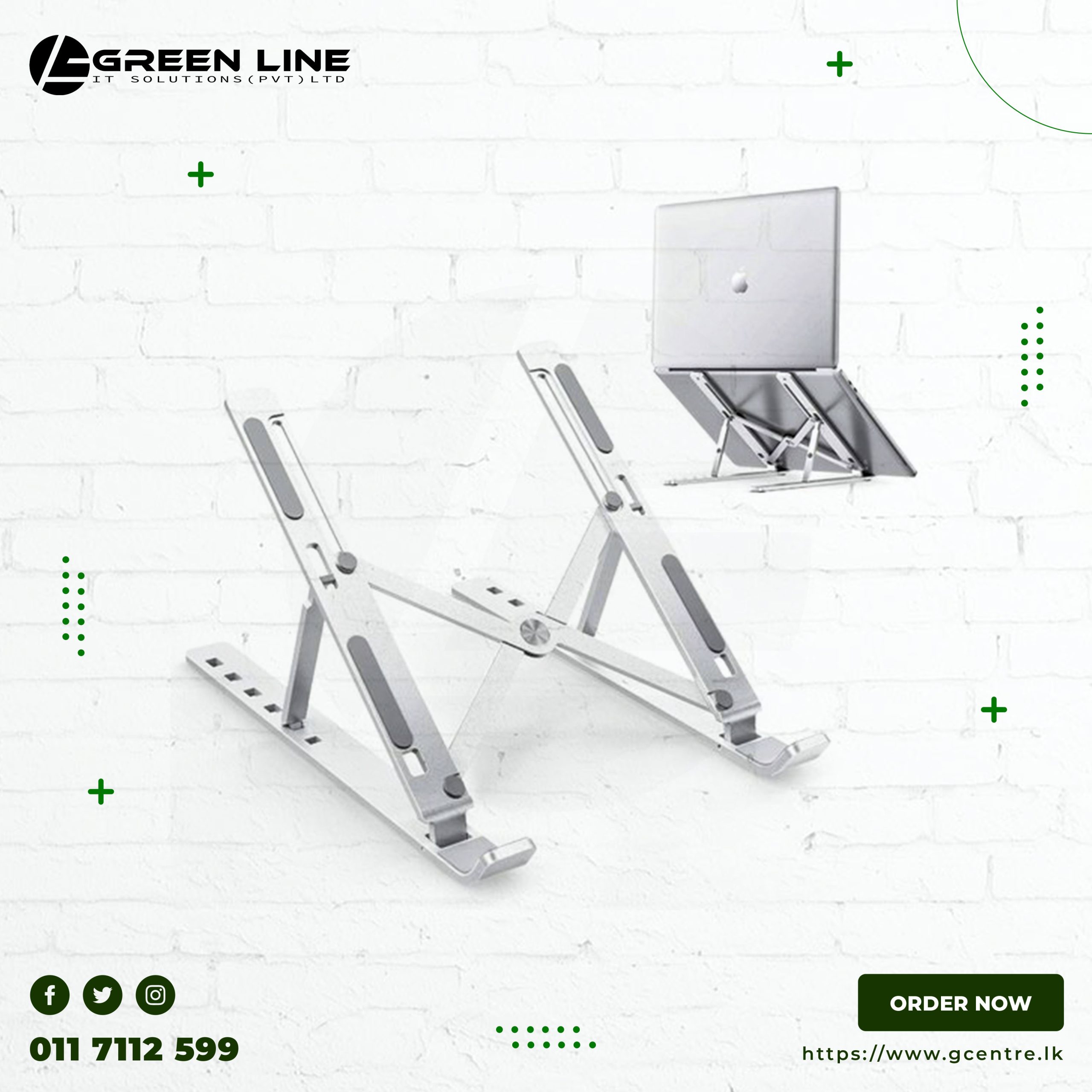 Laptop Stand Aluminum Foldable Notebook Holder